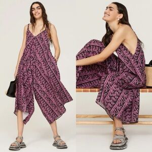 Kahindo Purple Kano Jumpsuit in Size Medium